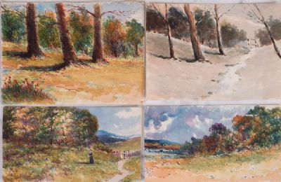 Original Victorian Watercolours at Dolan's Art Auction House