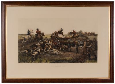 NOT CAUGHT YET by After Alfred Strutt  at Dolan's Art Auction House