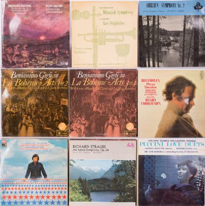 36 LP''s of mostly Classical Music at Dolan's Art Auction House