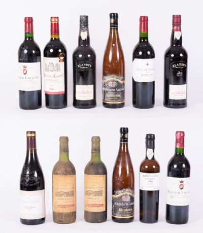 Assorted Wines, 12 Bottles in total at Dolan's Art Auction House