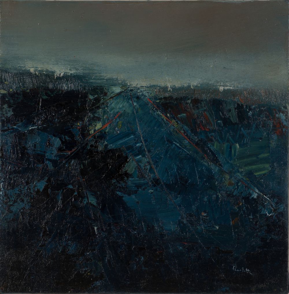 Lot 43 - WINTER DAWN, THE SOLSTICE by Charlotte Kelly, b.1960