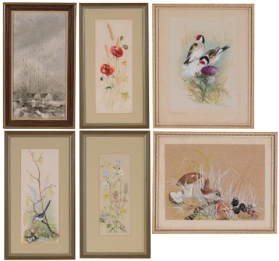 Marjorie Blamey, 7 Pictures & 2 Others at Dolan's Art Auction House