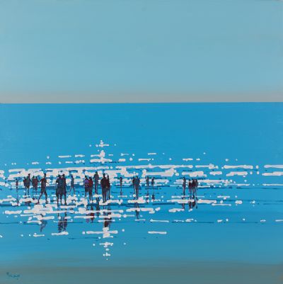 SHADOWS AND REFLECTIONS by John Morris  at Dolan's Art Auction House