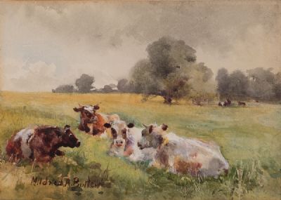 SWEET CONTENTMENT by Mildred Anne Butler RWS at Dolan's Art Auction House