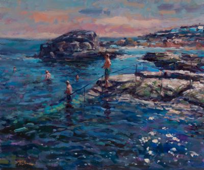 THE FORTY FOOT by Norman Teeling  at Dolan's Art Auction House