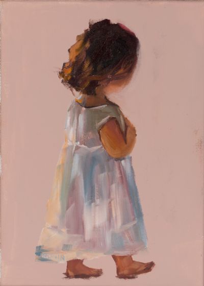 LITTLE ANGEL by Susan Cronin  at Dolan's Art Auction House