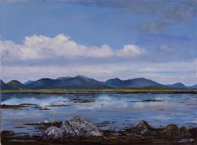 THE TWELVE PINS, CONNEMARA by Olive Bodeker  at Dolan's Art Auction House