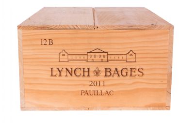 Case of LYNCH BAGES 2011 at Dolan's Art Auction House