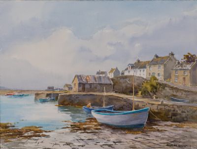 HARBOUR MORNING by Robert Egginton  at Dolan's Art Auction House
