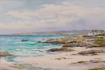 MANNIN BAY, CONNEMARA by Robert Egginton  at Dolan's Art Auction House