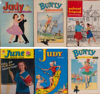 1960's Children's Annuals at Dolan's Art Auction House