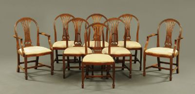 Set of Mahogany Dining Chairs at Dolan's Art Auction House