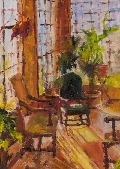 AFTERNOON SUNLIGHT by Susan Cronin  at Dolan's Art Auction House