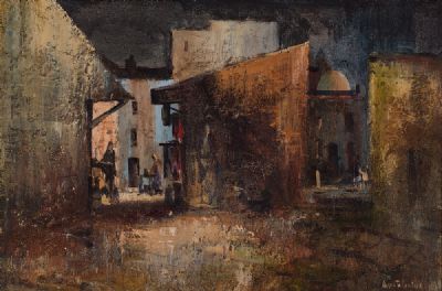 MOORE STREET MARKET, DUBLIN by Anne Tallentire  at Dolan's Art Auction House
