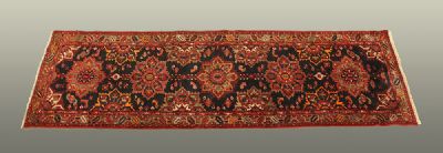 Fine Hand Knotted Wool Persian Runner at Dolan's Art Auction House