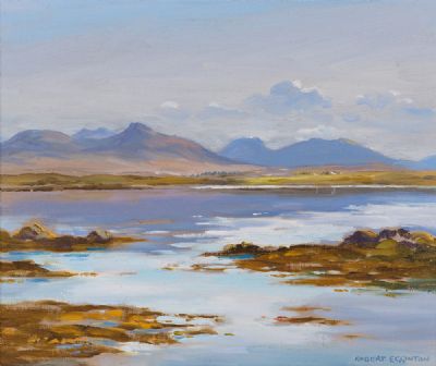 TWELVE BENS FROM JUST BEYOND ROUNDSTONE by Robert Egginton  at Dolan's Art Auction House