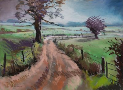 THE FARM PATH by Christopher A.J. Stones  at Dolan's Art Auction House