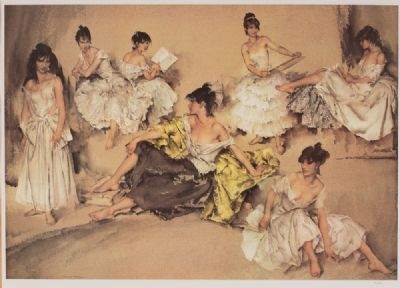 VARIATIONS III by Sir William Russell Flint RA at Dolan's Art Auction House