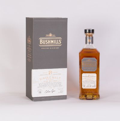 Bushmills Rare Irish Whiskey, Aged 21 Years at Dolan's Art Auction House