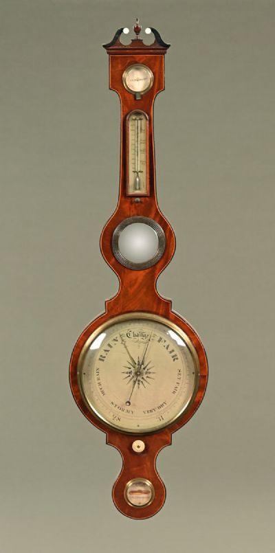 Late Georgian Banjo Barometer at Dolan's Art Auction House
