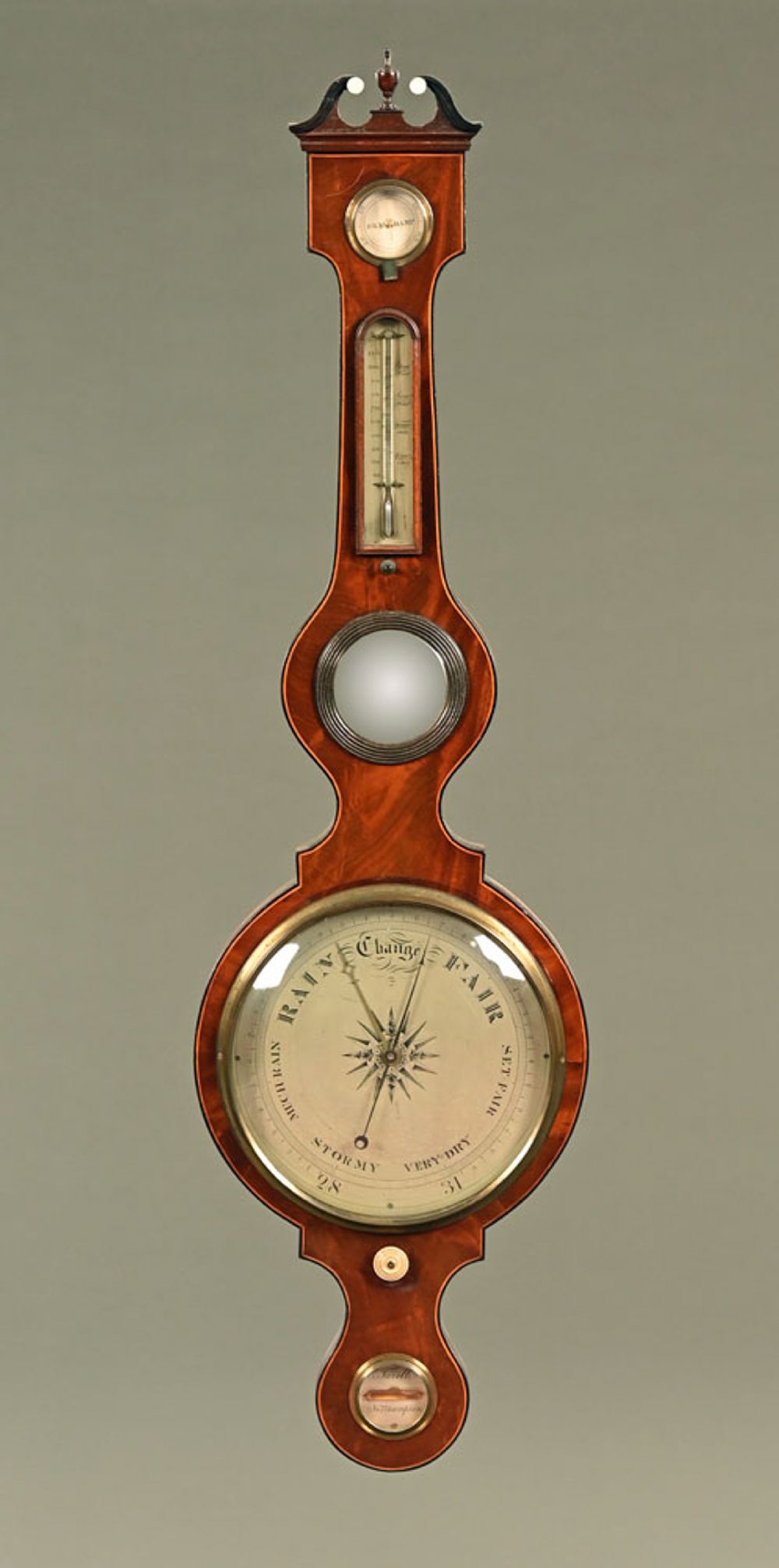 Late Georgian Banjo Barometer
