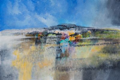 BURREN, QUIET SUMMER''S DAY by Manus Walsh  at Dolan's Art Auction House