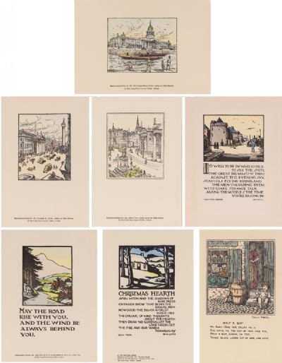 Collection of CUALA PRESS Prints at Dolan's Art Auction House
