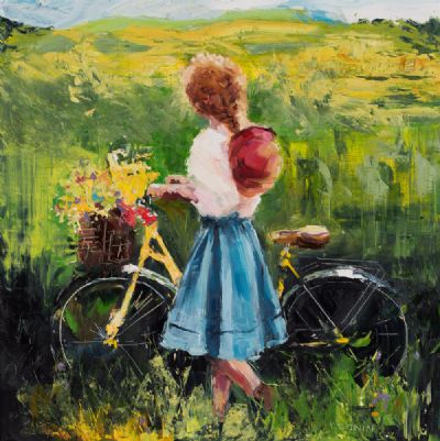 THE LONG WAY HOME by Susan Cronin  at Dolan's Art Auction House