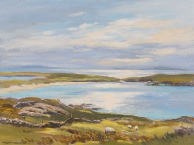 DOGS BAY, BEYOND ROUNDSTONE by Robert Egginton  at Dolan's Art Auction House