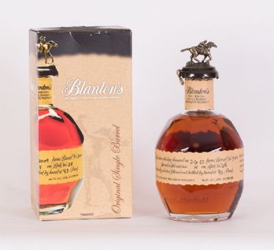 Blanton's Original Single Barrel Bourbon Whiskey at Dolan's Art Auction House