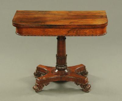 Regency/William IV Rosewood Table at Dolan's Art Auction House