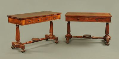 Good Pair William IV / Early Victorian Dressing Tables at Dolan's Art Auction House