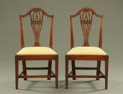 19th Century Mahogany Side Chairs at Dolan's Art Auction House