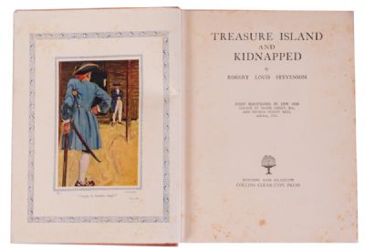 TREASURE ISLAND & KIDNAPPED at Dolan's Art Auction House