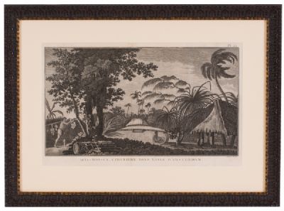 Set of 4 French Engravings of the South Pacific at Dolan's Art Auction House