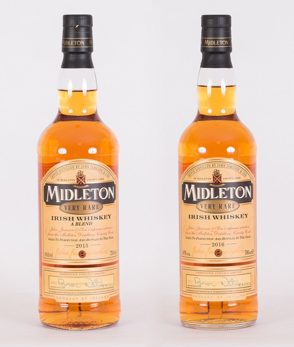 Midleton Very Rare Irish Whiskey 2015 & 2016
