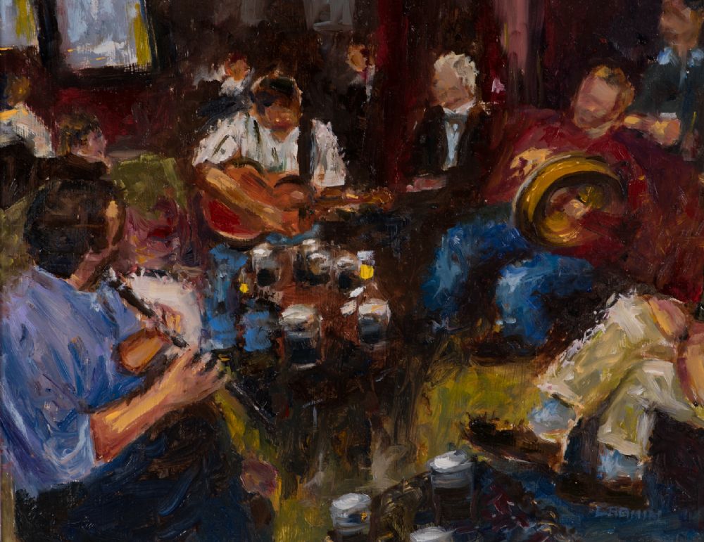TRAD SESSION by Susan Cronin  at Dolan's Art Auction House