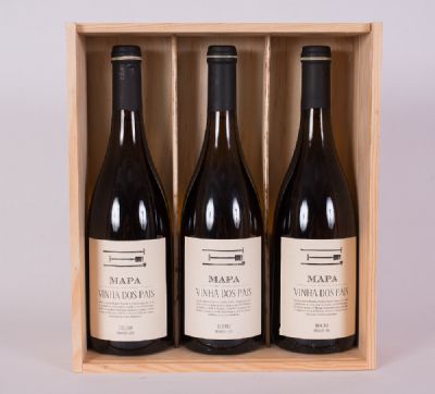3 Bottles, Mapa Vinha Dos Pais Branco Wine 2017 at Dolan's Art Auction House