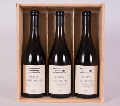 3 Bottles, Mapa Vinha Dos Pais Branco Wine 2016 at Dolan's Art Auction House