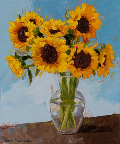 SUNFLOWERS by Ciara McCormack  at Dolan's Art Auction House