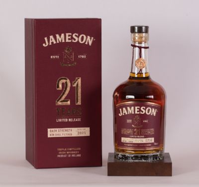 Jameson 21 Years Limited Release Irish Whiskey at Dolan's Art Auction House