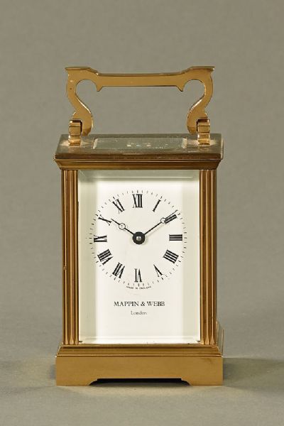 Mappin & Webb Brass Carriage Clock at Dolan's Art Auction House