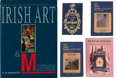 Five Arts & Antiques Volumes at Dolan's Art Auction House