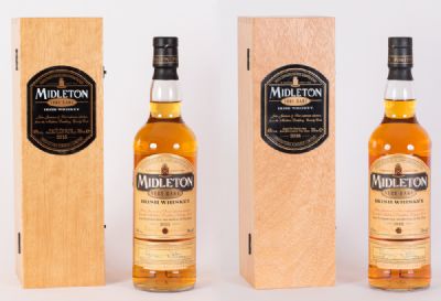 Midleton Very Rare Irish Whiskey 2015 & 2016, Collection of 2 Bottles at Dolan's Art Auction House
