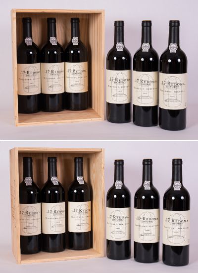12 Bottles, Redoma Red Wine 2017 at Dolan's Art Auction House