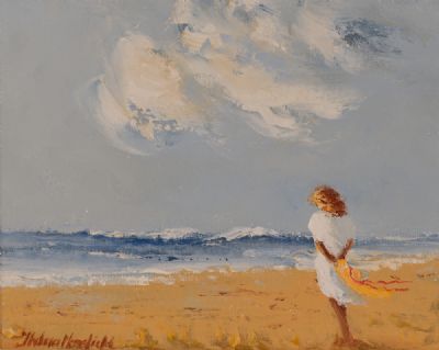 GENTLE SEA BREEZE by Thelma Mansfield  at Dolan's Art Auction House