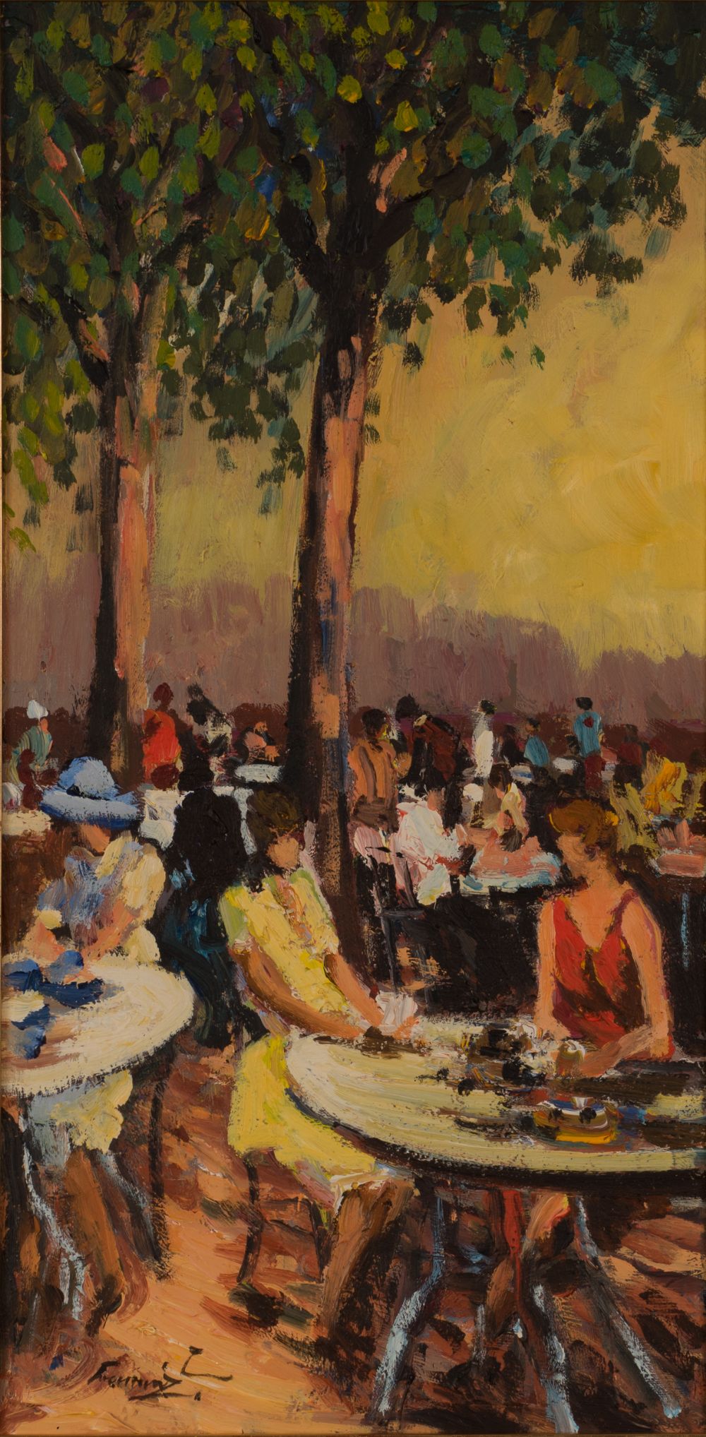 ALFRESCO by William Cunningham  at Dolan's Art Auction House