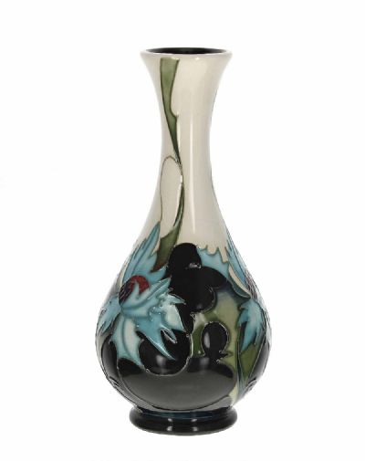 Moorcroft Thistle-Pattern Vase at Dolan's Art Auction House