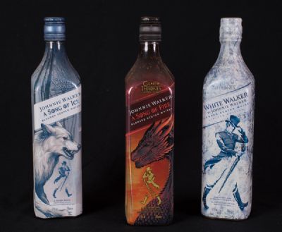 Johnnie Walker 'Game of Thrones' Whiskeys at Dolan's Art Auction House