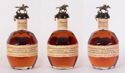 Blanton's Original Single Barrel Bourbon Whiskey, Collection of 3 Bottles at Dolan's Art Auction House